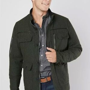 Awesome J.B. Holt Wool Blend Jacket - Olive Green - Sz M